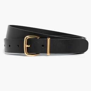 Madewell Essentials Belt True Black M